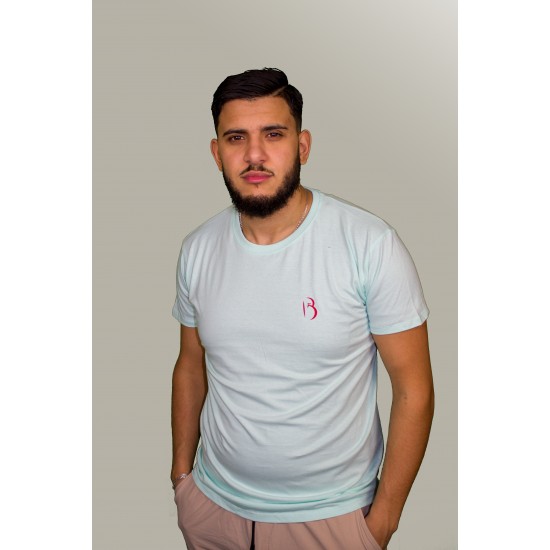 T-SHIRT HOMME COL ROND PREMIUM Broderie côté cœur T-SHIRT HOMME COL ROND PREMIUM Broderie côté cœur