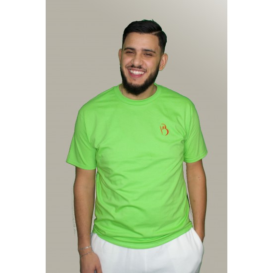 T-SHIRT HOMME COL ROND PREMIUM Broderie côté cœur T-SHIRT HOMME COL ROND PREMIUM Broderie côté cœur