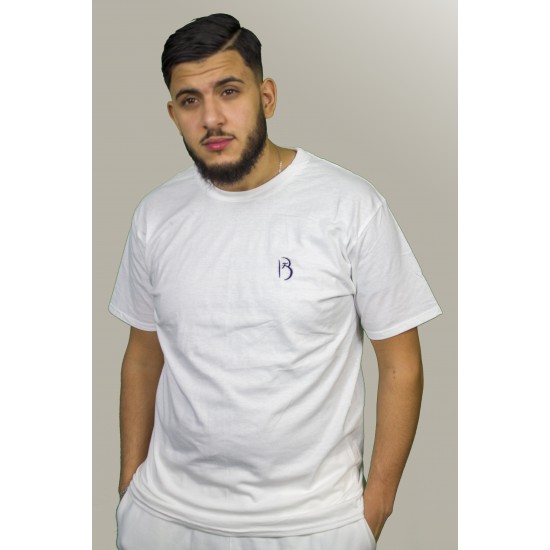 T-SHIRT HOMME COL ROND PREMIUM Broderie côté cœur T-SHIRT HOMME COL ROND PREMIUM Broderie côté cœur