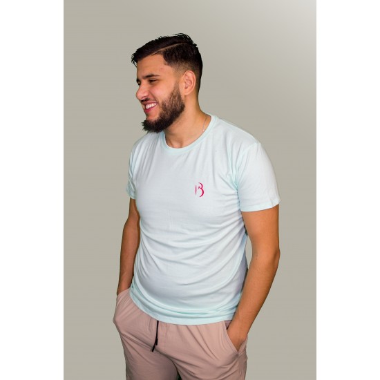 T-shirt à col rond Bio ( Sérigraphie ) T-shirt à col rond Bio ( Sérigraphie )
